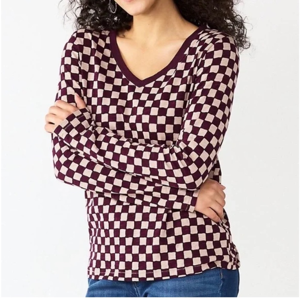 Sonoma Checkered Everyday Tee
